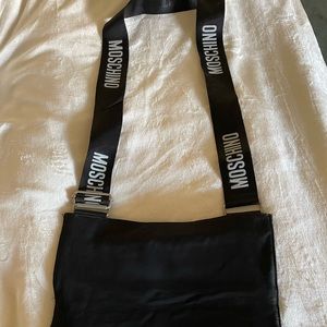 Moschino crossbody fabric bag
